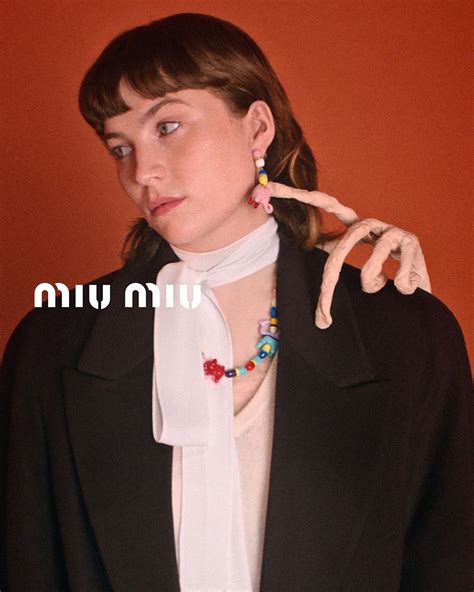 miu miu isadora|Bjork's Daughter Makes Modeling Debut in New Miu Miu .